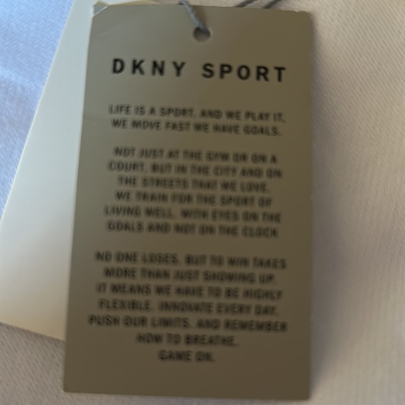 NWT DKNY Outline Logo Hooded Sneaker Dress - Picture 7 of 7